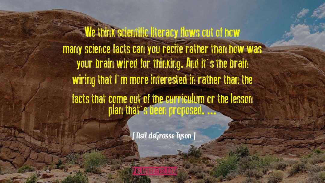 Scientific Literacy quotes by Neil DeGrasse Tyson