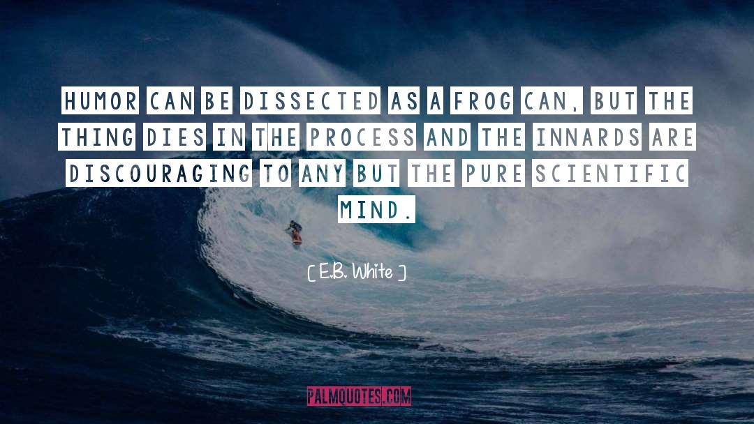 Scientific Mind quotes by E.B. White