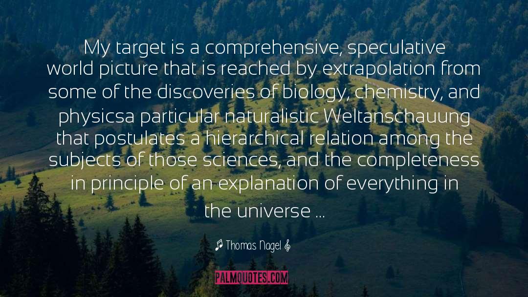 Scientific Naturalism quotes by Thomas Nagel