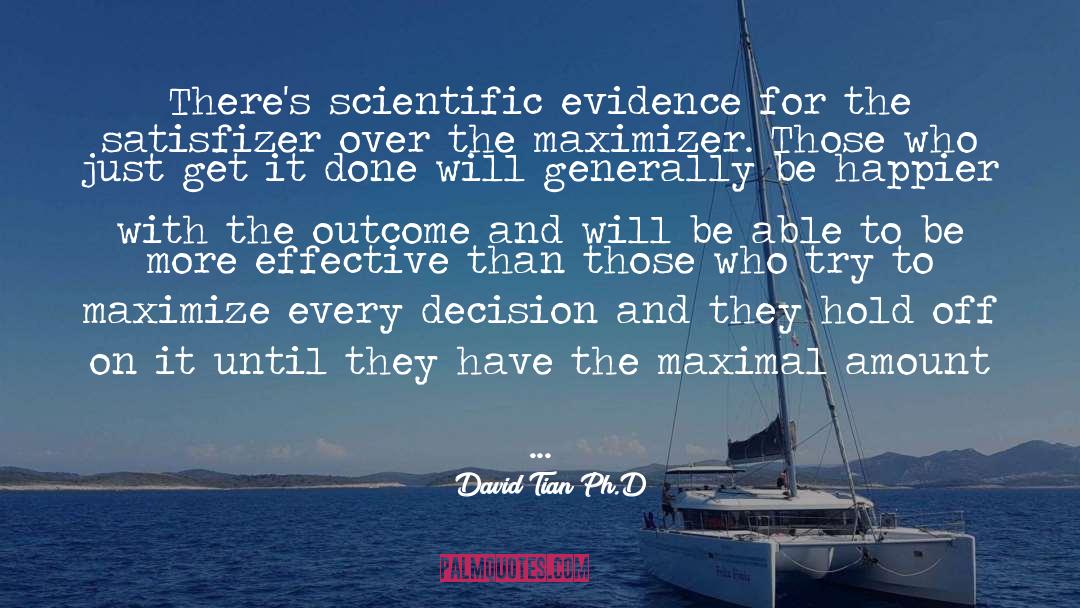 Scientific Objectivity quotes by David Tian Ph.D
