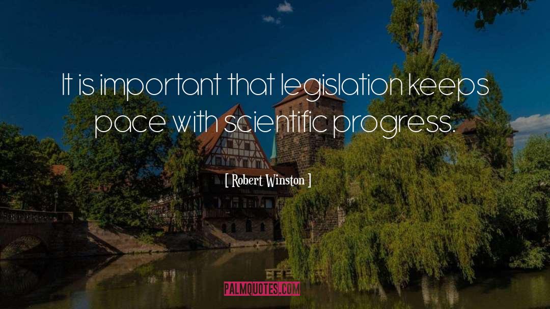 Scientific Progress quotes by Robert Winston