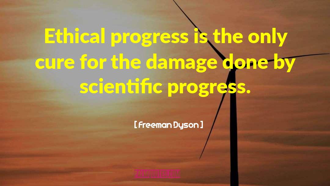 Scientific Progress quotes by Freeman Dyson