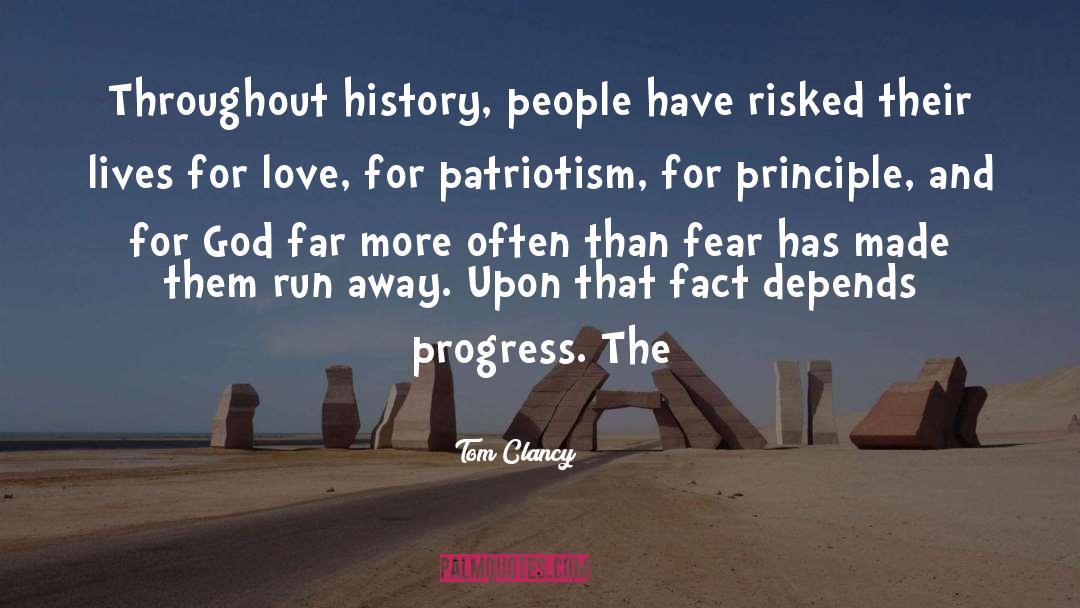 Scientific Progress quotes by Tom Clancy