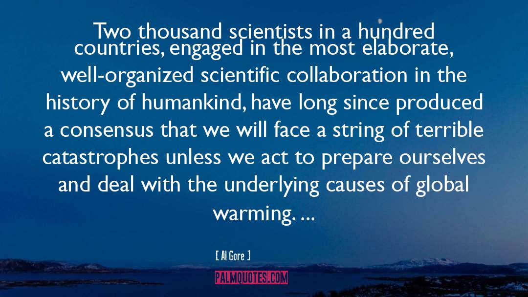 Scientific quotes by Al Gore