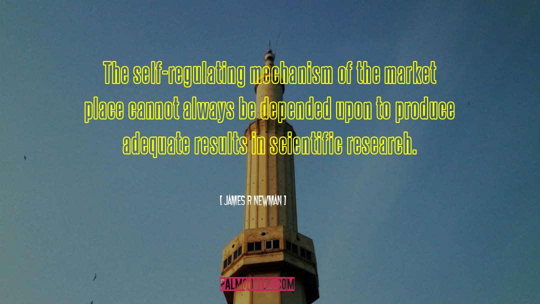 Scientific Research quotes by James R Newman