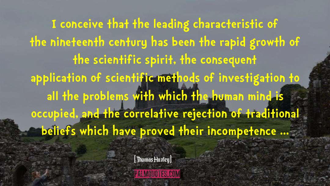 Scientific Spirit quotes by Thomas Huxley