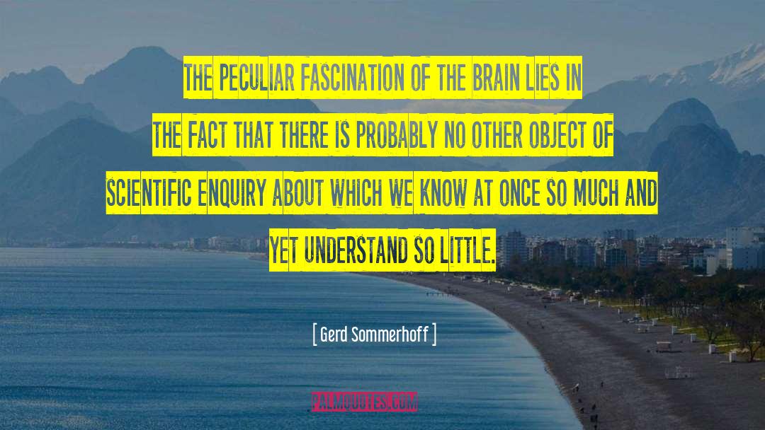 Scientific Truths quotes by Gerd Sommerhoff