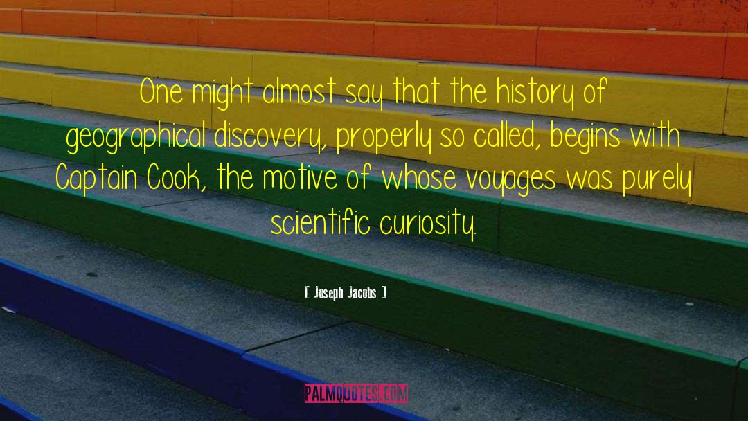 Scientific Viewpoint quotes by Joseph Jacobs