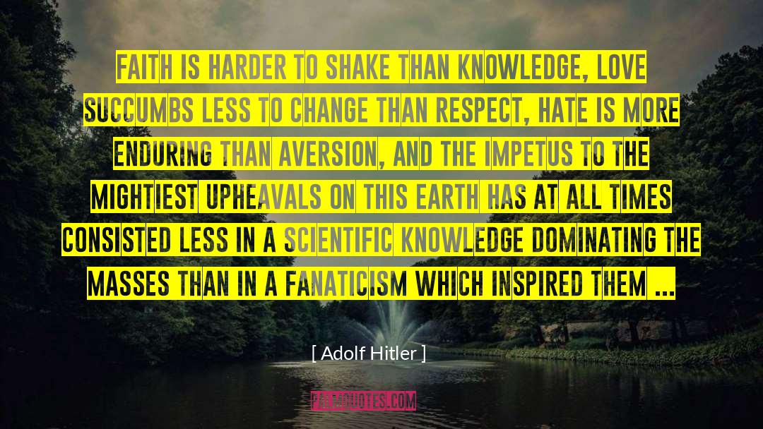 Scientific Viewpoint quotes by Adolf Hitler