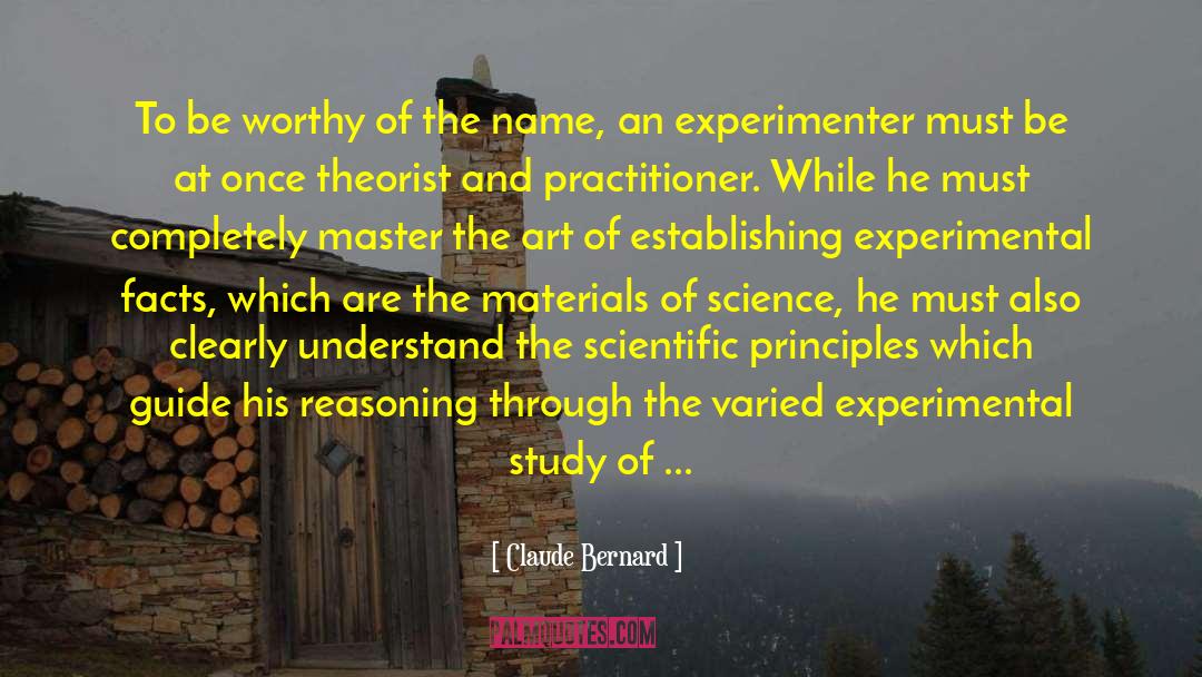 Scientific Worldview quotes by Claude Bernard