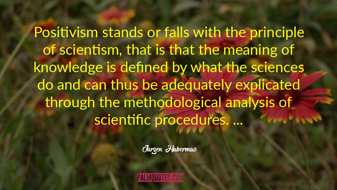 Scientism quotes by Jurgen Habermas