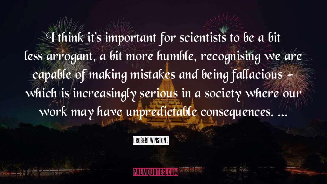 Scientist quotes by Robert Winston