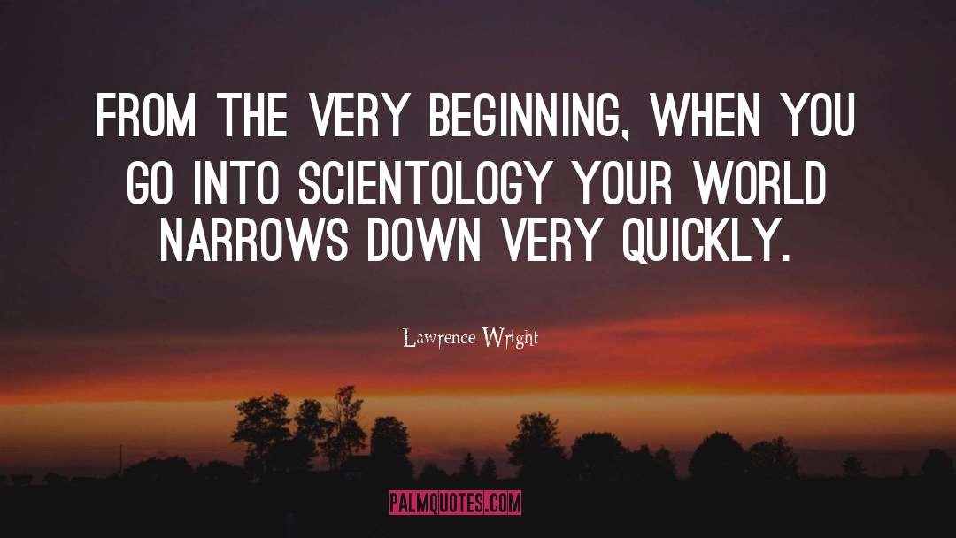 Scientology quotes by Lawrence Wright