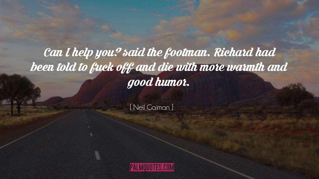 Scifi Humor quotes by Neil Gaiman