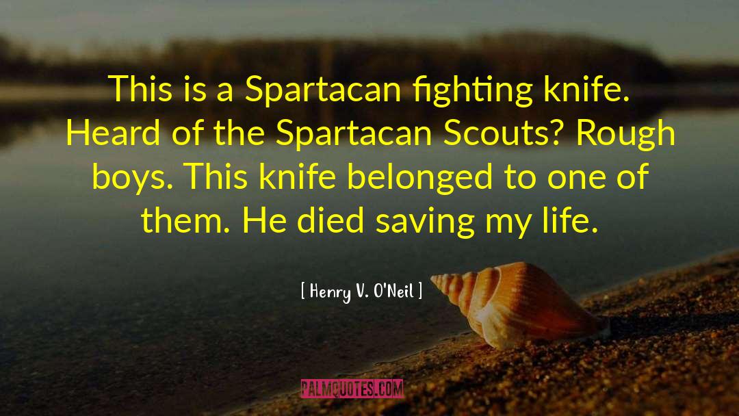 Scifi quotes by Henry V. O'Neil