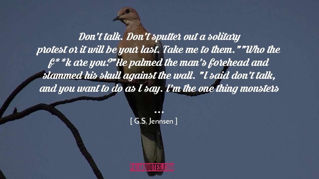 Scifi quotes by G.S. Jennsen