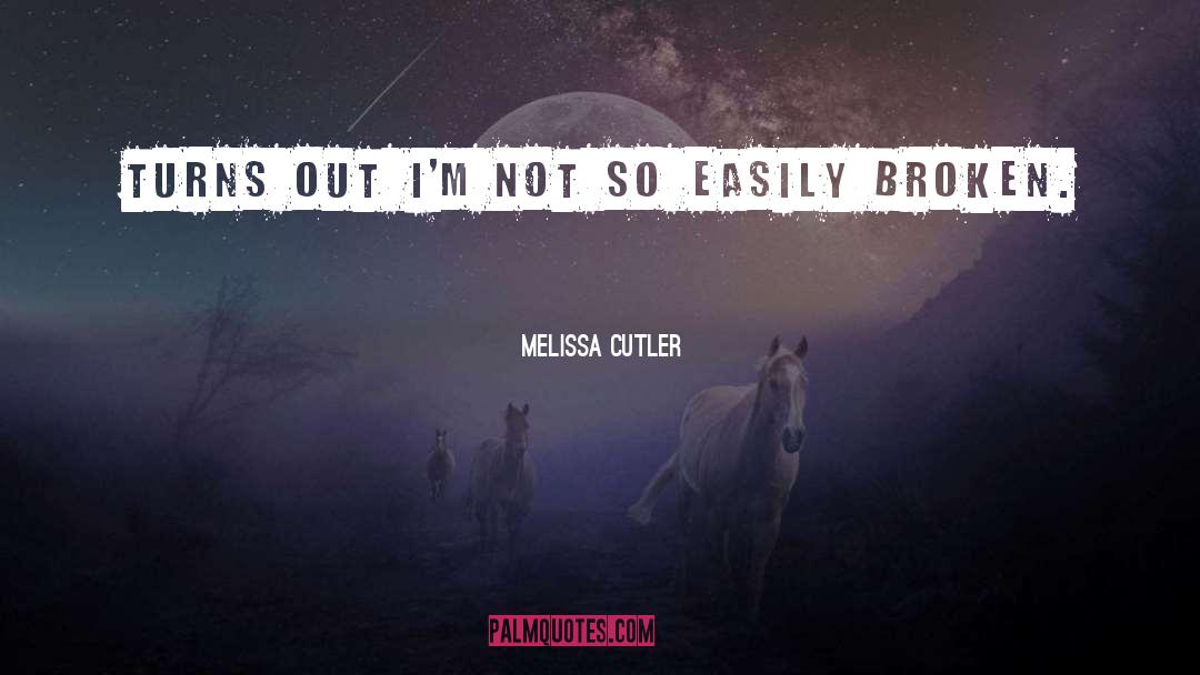 Scifi Romance quotes by Melissa Cutler