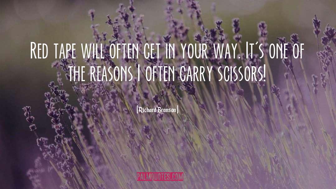 Scissors quotes by Richard Branson