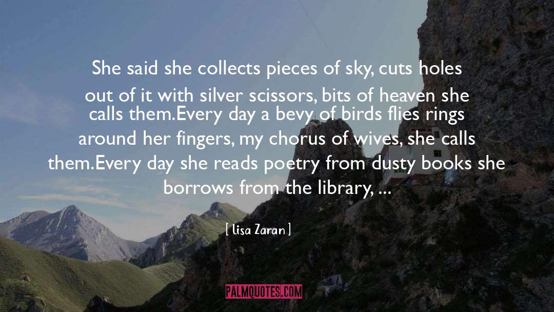 Scissors quotes by Lisa Zaran