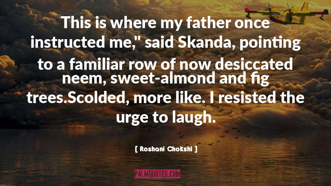 Scolded quotes by Roshani Chokshi