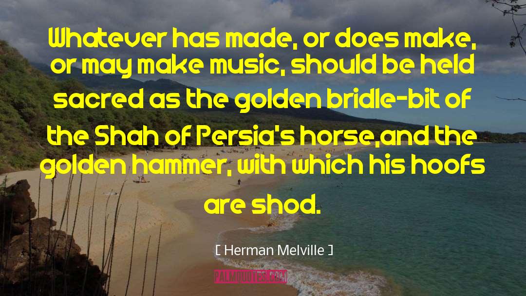 Scolds Bridle quotes by Herman Melville