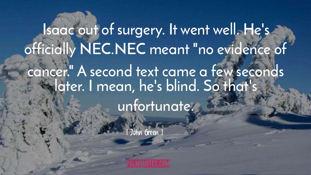 Scoliosis Surgery quotes by John Green