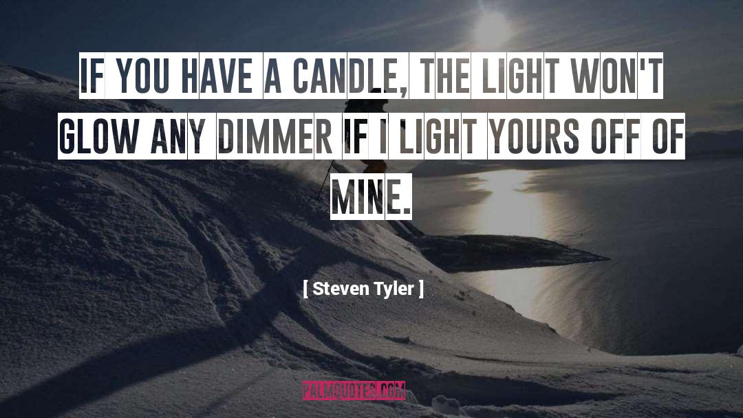Sconce Candle quotes by Steven Tyler