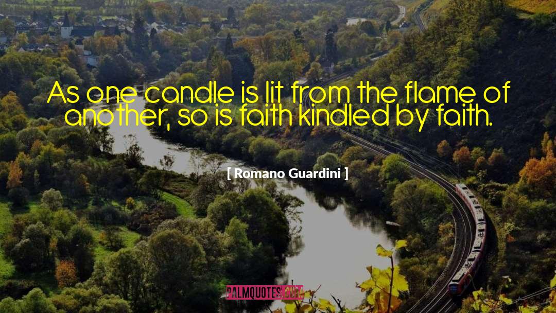 Sconce Candle quotes by Romano Guardini