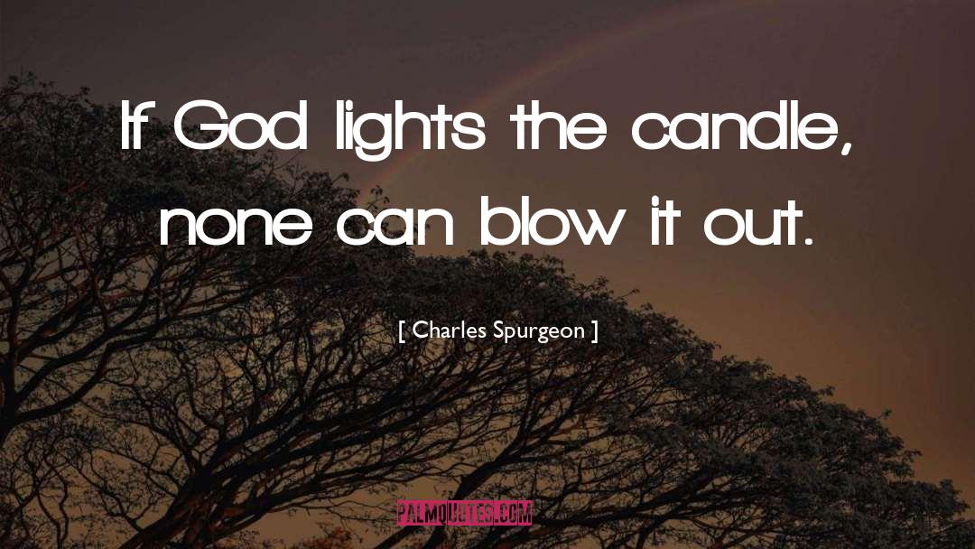 Sconce Candle quotes by Charles Spurgeon