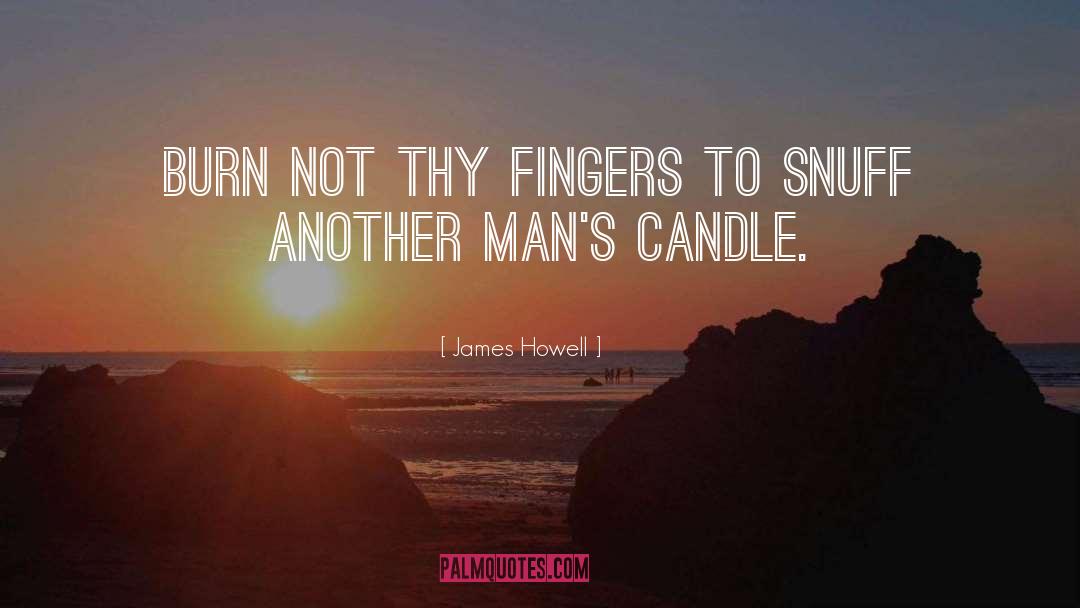 Sconce Candle quotes by James Howell