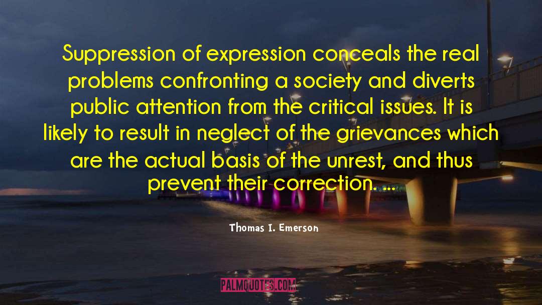 Scope Neglect quotes by Thomas I. Emerson