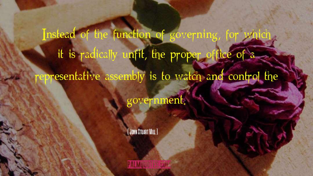 Scope Of Government quotes by John Stuart Mill