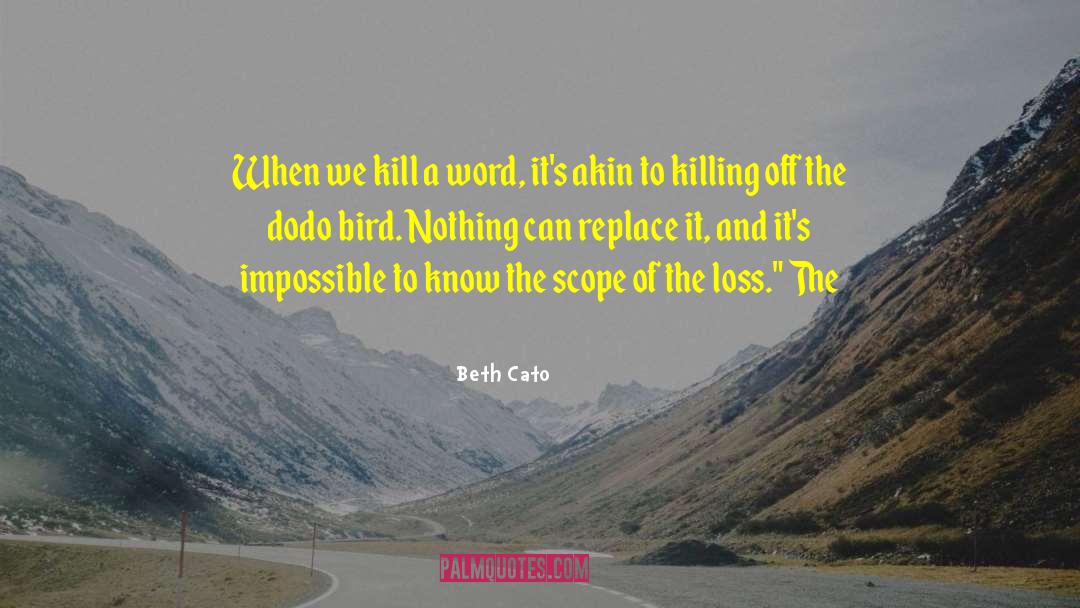 Scope quotes by Beth Cato