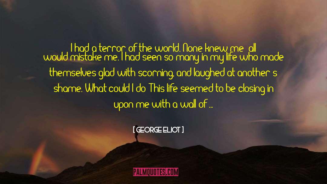 Scorching quotes by George Eliot