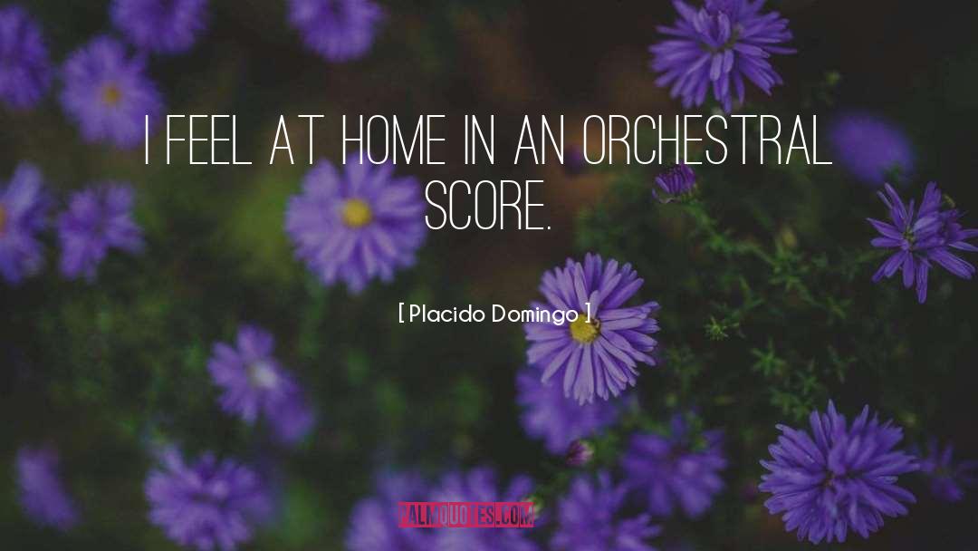 Score quotes by Placido Domingo