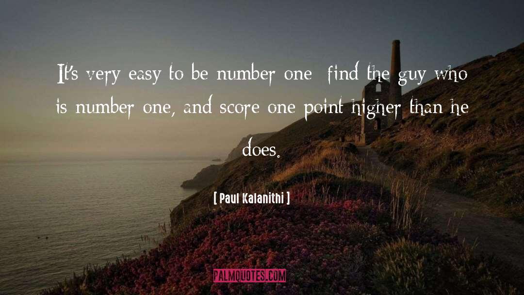 Score quotes by Paul Kalanithi