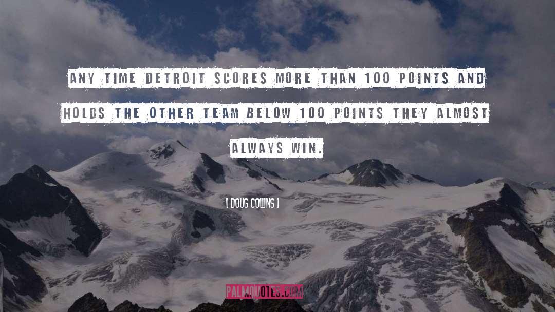 Scores quotes by Doug Collins