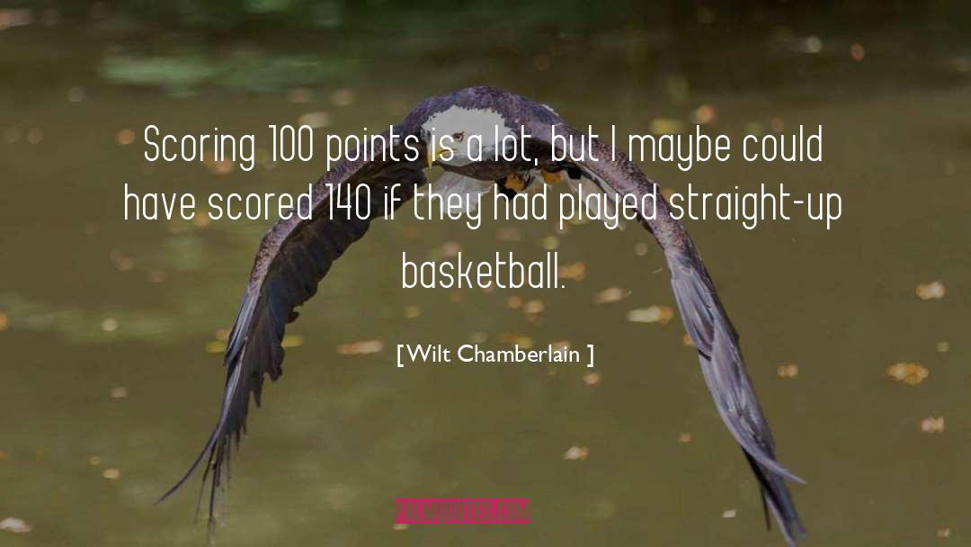 Scoring quotes by Wilt Chamberlain