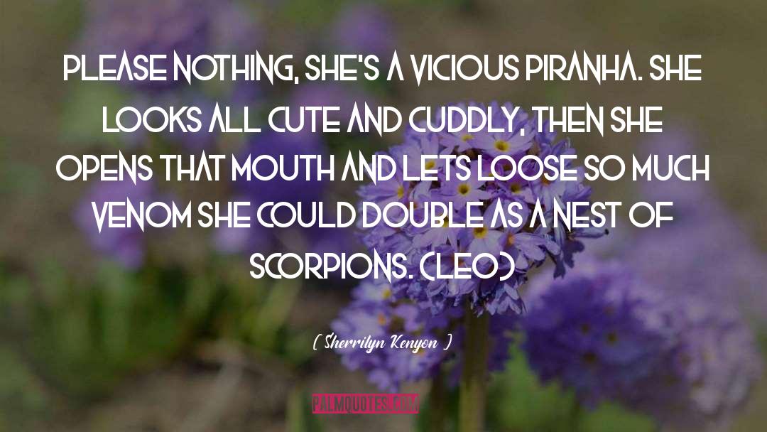 Scorpions quotes by Sherrilyn Kenyon