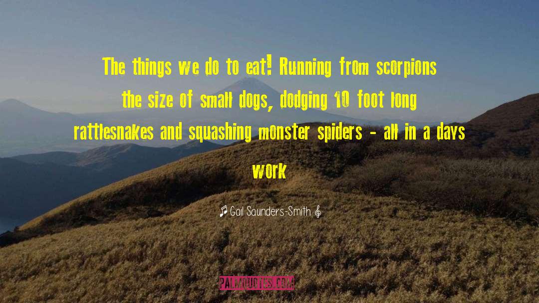 Scorpions quotes by Gail Saunders-Smith