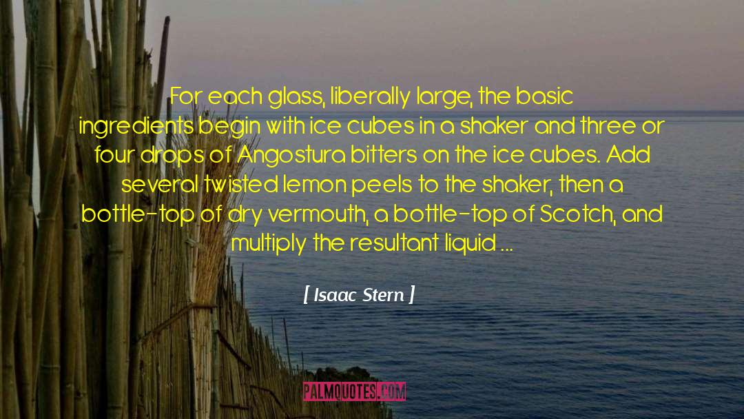 Scotch And Soda quotes by Isaac Stern