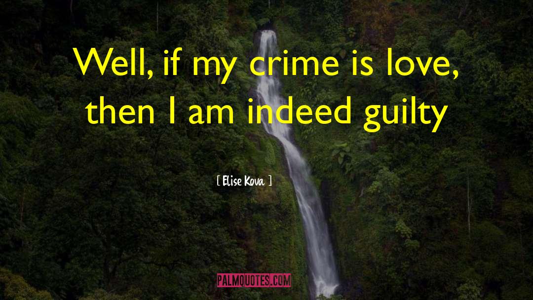 Scotland Crime quotes by Elise Kova