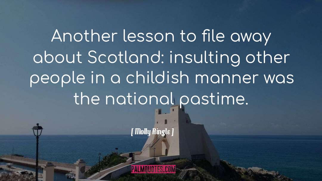 Scotland quotes by Molly Ringle