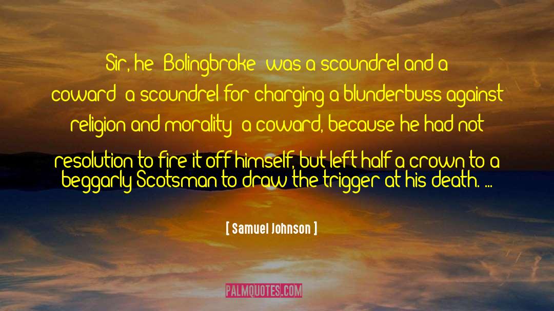 Scotsmen quotes by Samuel Johnson