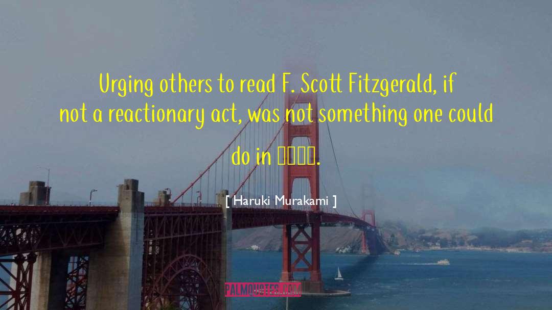 Scott Spradlin quotes by Haruki Murakami