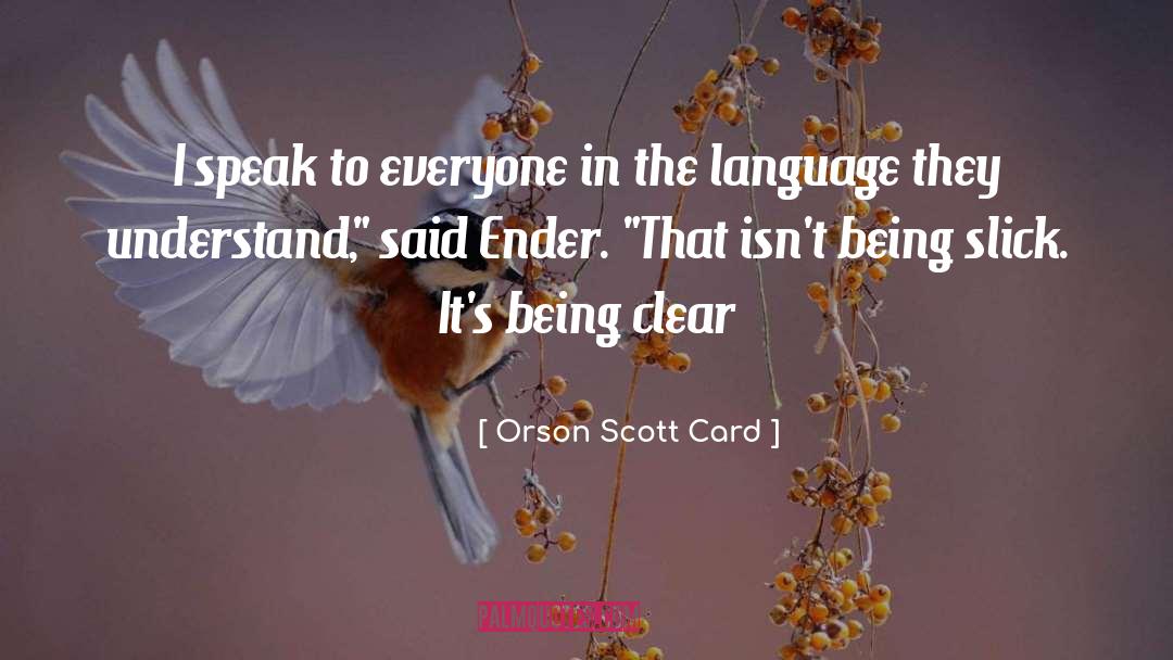 Scott Too quotes by Orson Scott Card