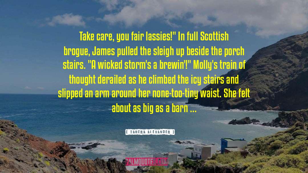 Scottish Brogue quotes by Tamera Alexander