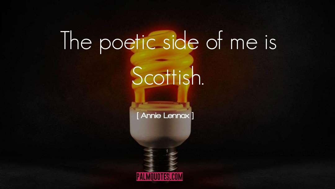 Scottish Crime quotes by Annie Lennox