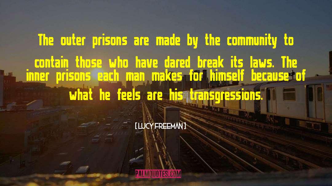 Scottish Prisons quotes by Lucy Freeman