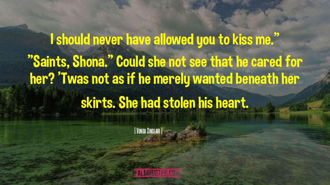 Scottish Romance quotes by Vonda Sinclair
